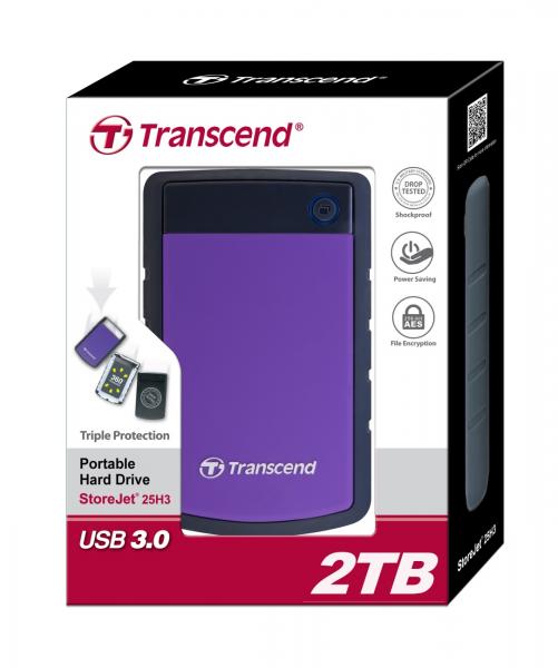 TRANSCEND 2 5 2000GB TS2TSJ25H3P USB3 0 5400RPM